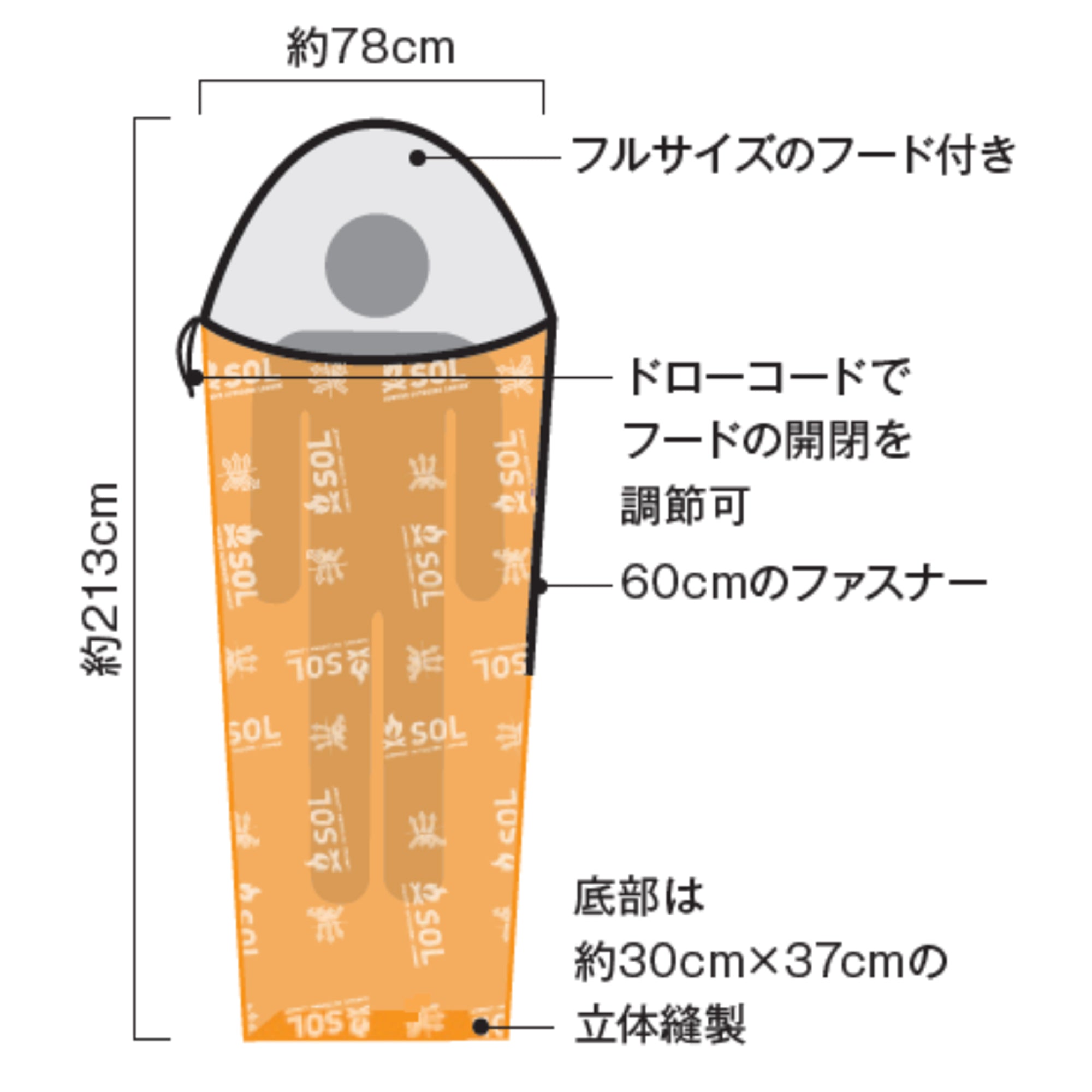 新逃生帐篷 New Escape Bivvy [SOL SOL]。