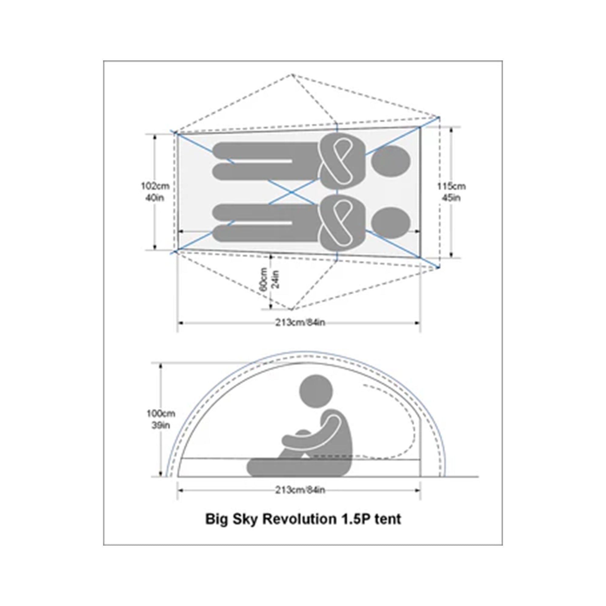 BIGSKY Big Sky Revolution 1.5P 帐篷