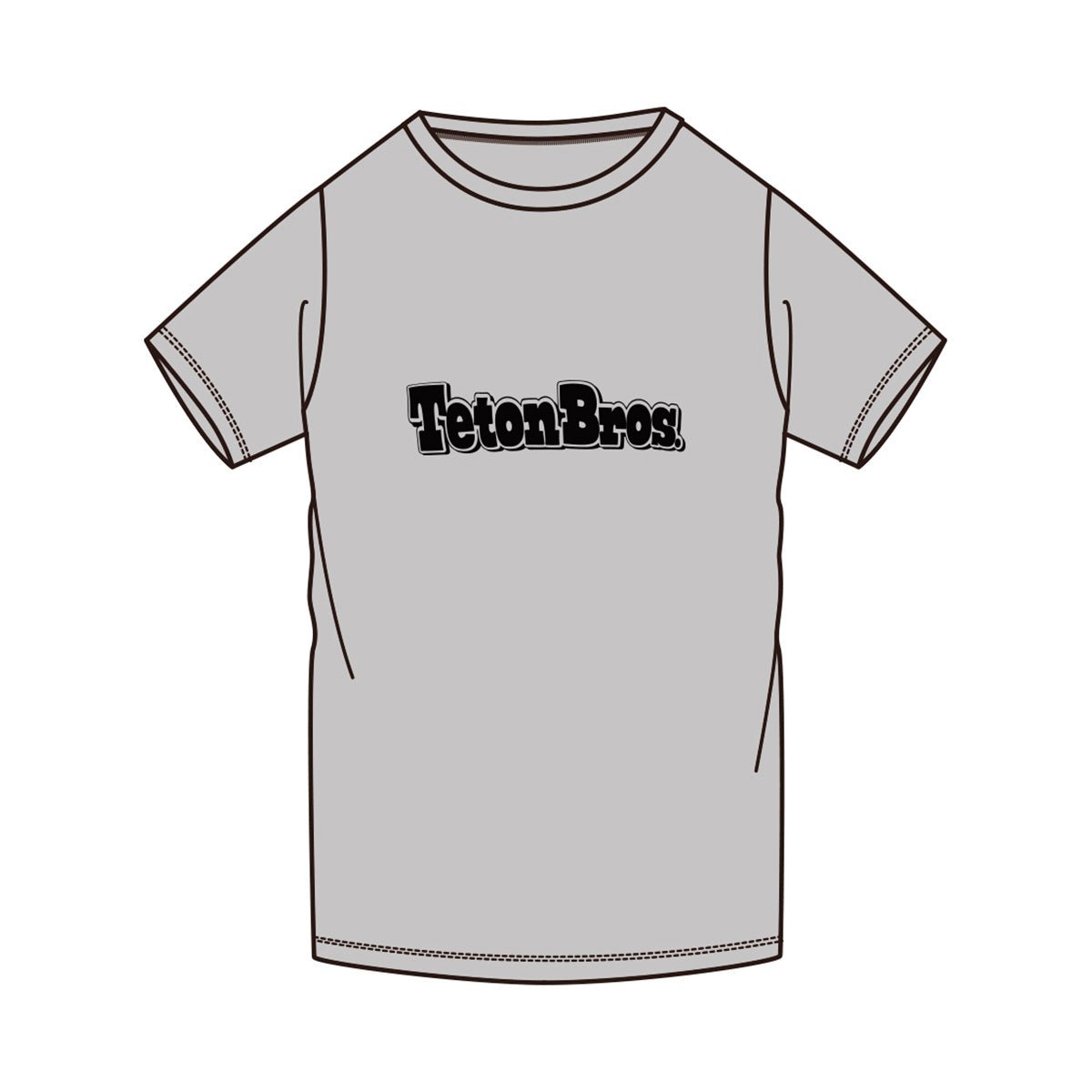 Teton Bros. ティートンブロス TB ロゴ ティー メンズ - STRIDE LAB ONLINE STORE（ストライド ラボ）