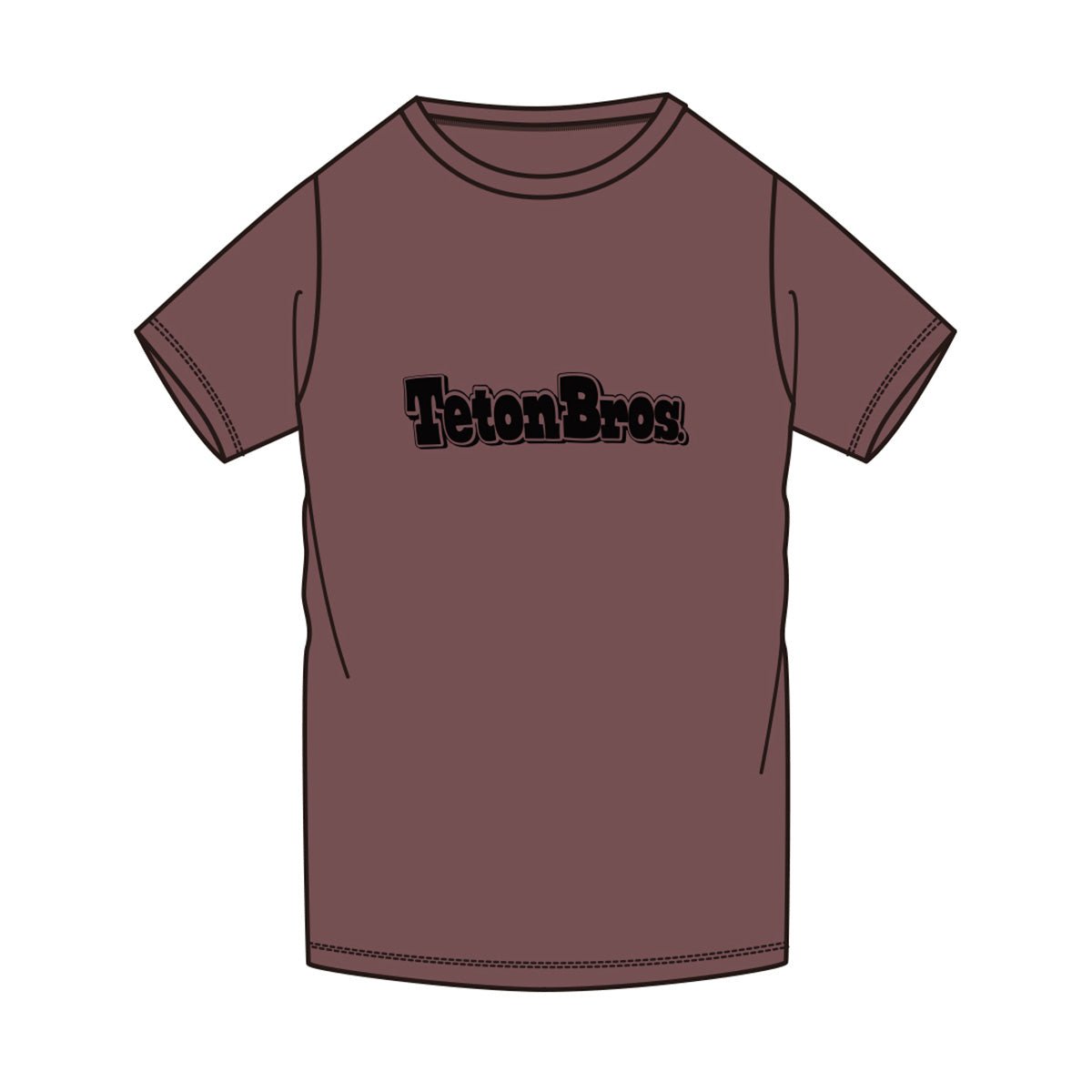 Teton Bros. ティートンブロス TB ロゴ ティー メンズ - STRIDE LAB ONLINE STORE（ストライド ラボ）