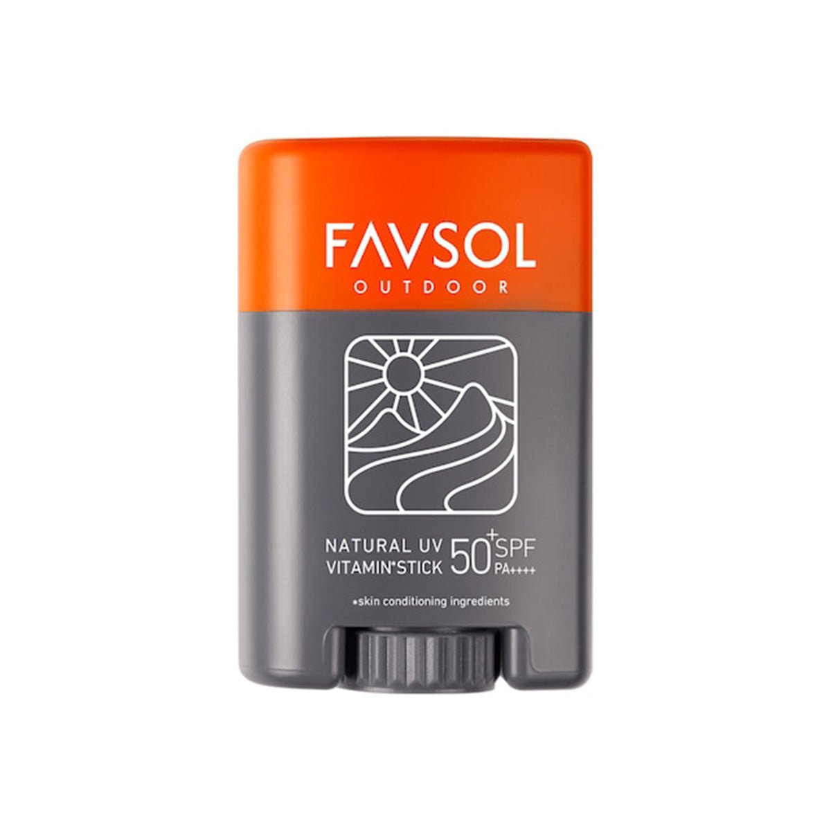 ナチュラル UV ビタミン スティック 日焼け止め [FAVSOL ファブソル] スティックタイプ SPF50+ PA++++ 花粉プロテクト PM2.5 ランニング ヴィーガン - STRIDE LAB ONLINE STORE（ストライド ラボ）